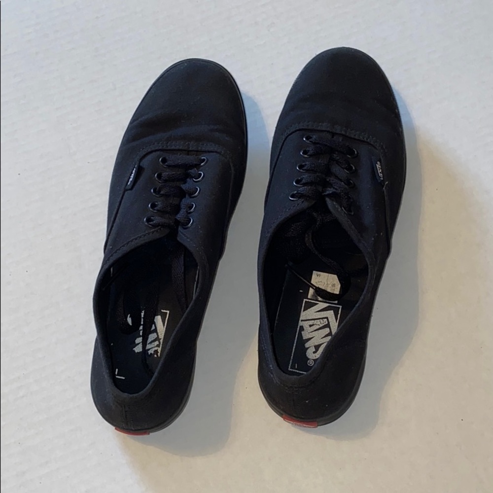 All Black Vans